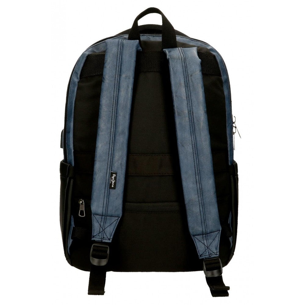 Mochila para portátil 15,6´´ Pepe Jeans Ocean tres Compartimentos