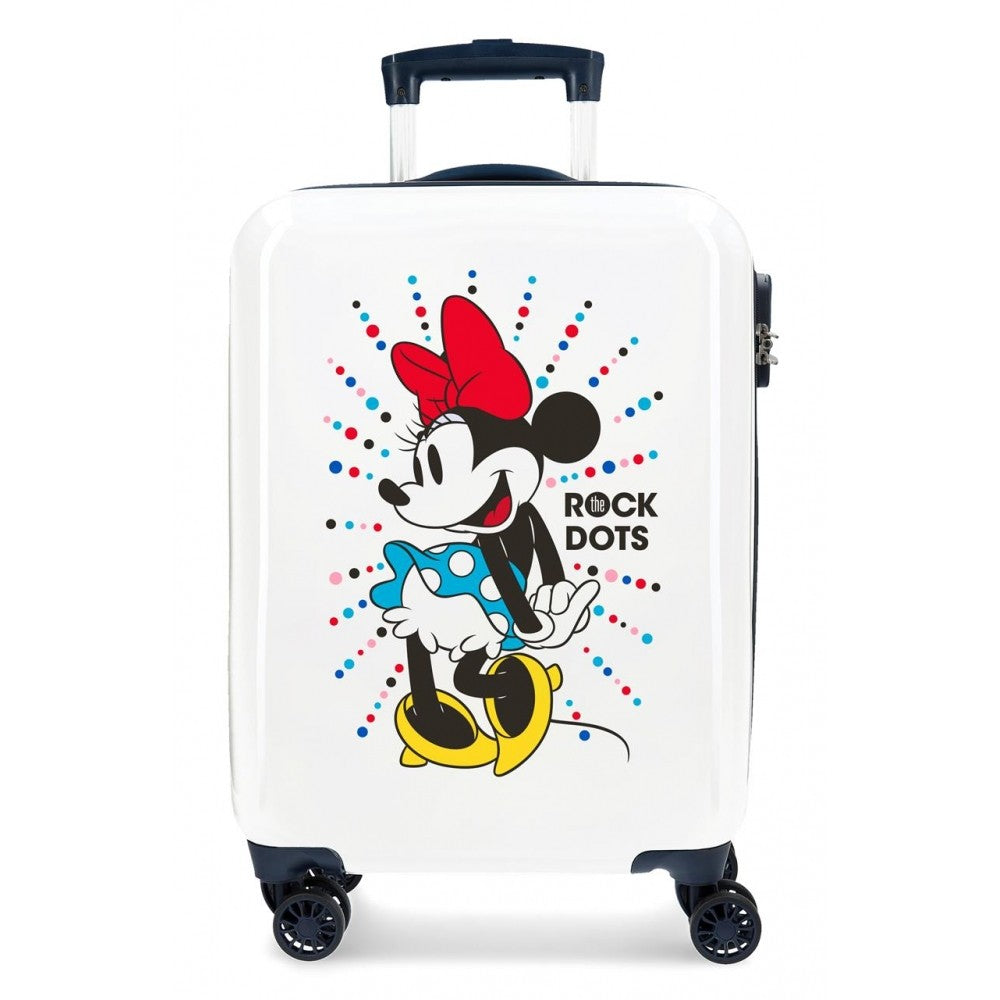 Maleta de cabina MINNIE MAGIC DOTS RÍGIDA 55CM