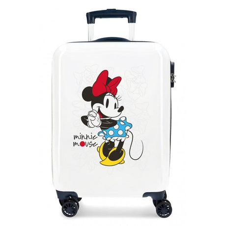 Maleta de cabina MINNIE MAGIC 55CM Blanco