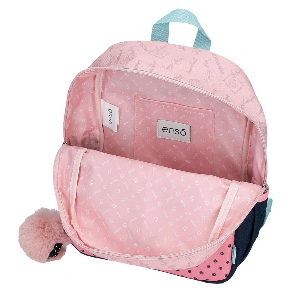 Mochila de paseo Enso Bonjour 32cm con carro