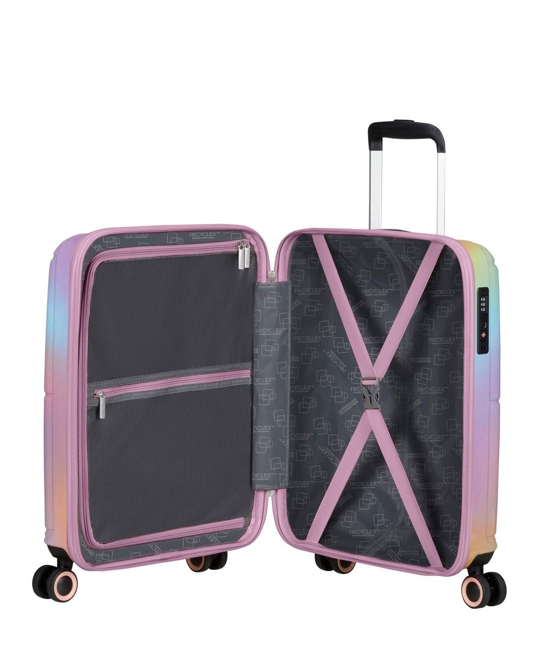 AMERICAN TOURISTER TROLLEY RIGIDO DE CABINA GEOPOP 55CM