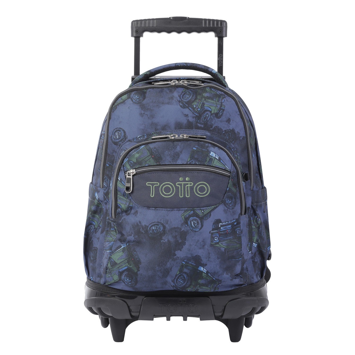 TOTTO Mochila escolar con ruedas – Renglones - 5JX Todoterreno