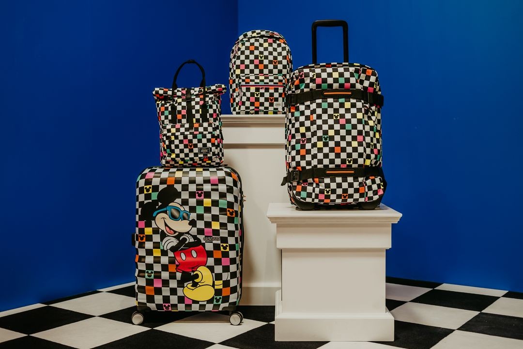 AMERICAN TOURISTER BOLSA DE CABINA CON RUEDAS MICKEY CHECK DE URBAN TRACK