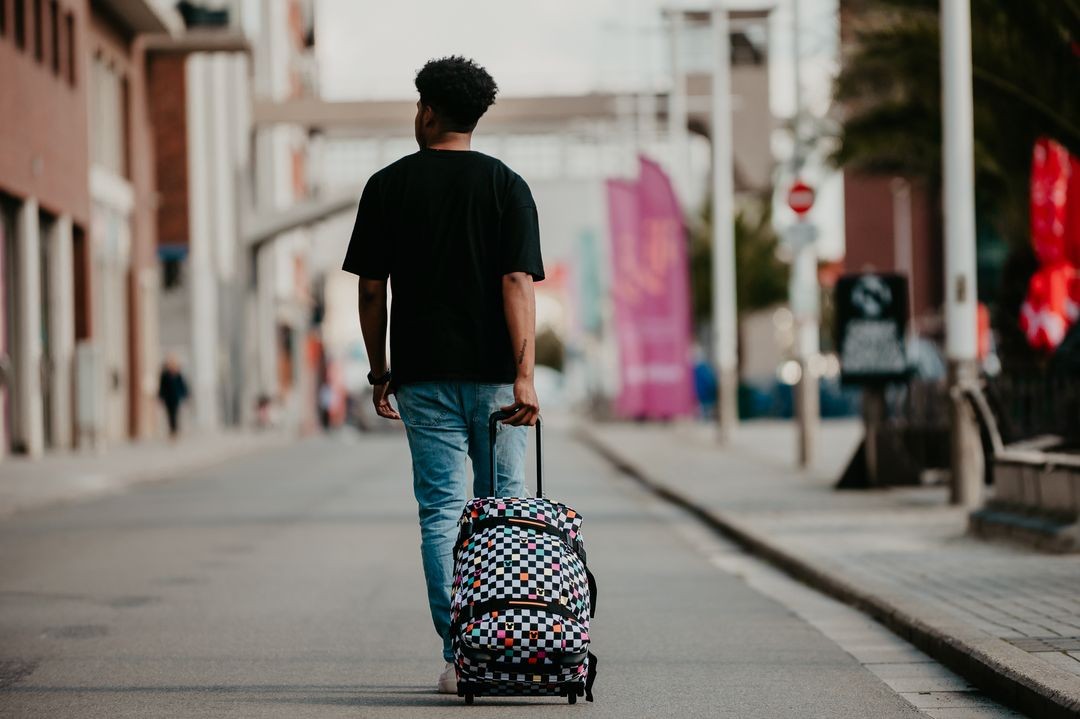 AMERICAN TOURISTER BOLSA DE CABINA CON RUEDAS MICKEY CHECK DE URBAN TRACK