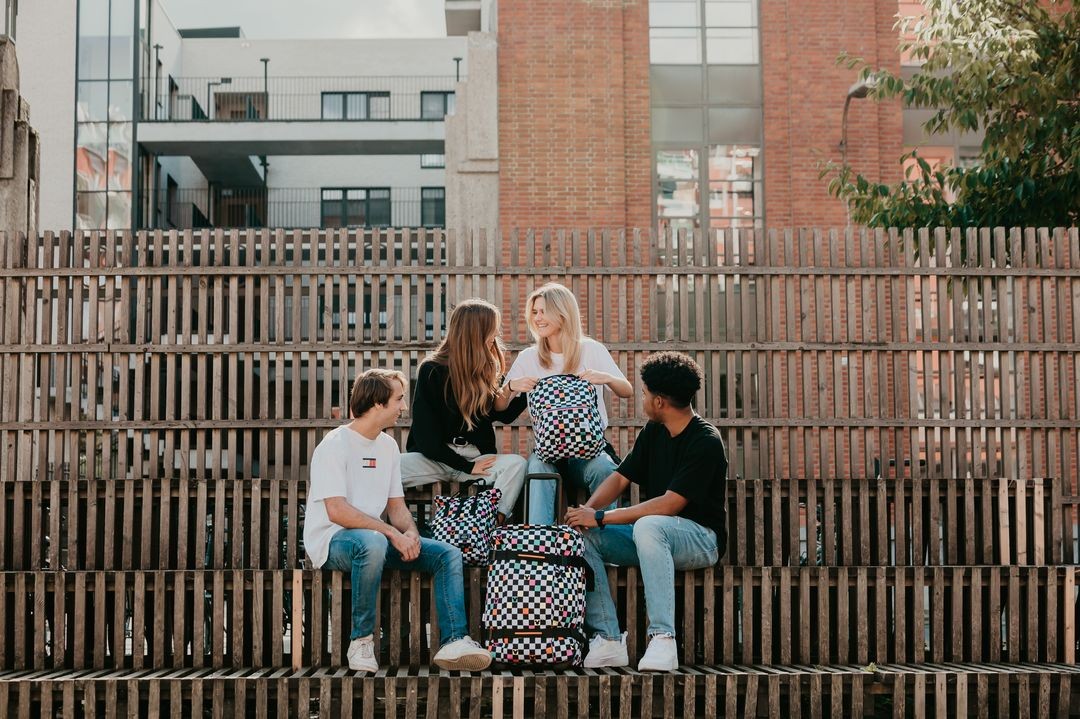 PACK AMERICAN TOURISTER MICKEY CHECK - BOLSA DE CABINA CON RUEDAS URBAN TRACK Y MOCHILA URBAN GROOVE UG16