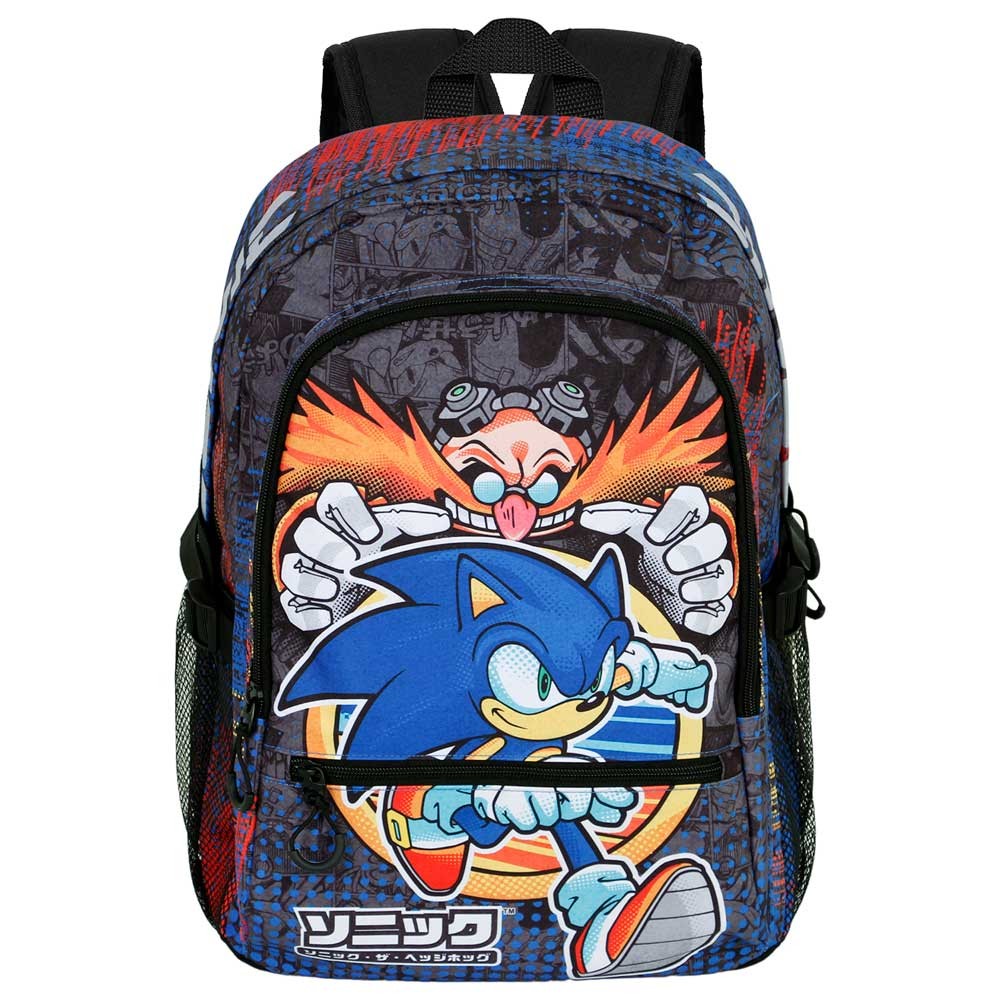 MOCHILA ESCOLAR FIGHT FAN 2.0 SONIC CHECKPOINT