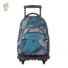 TOTTO Mochila escolar con ruedas – Renglones - 4Y7 Lienzo Eco-Friendly