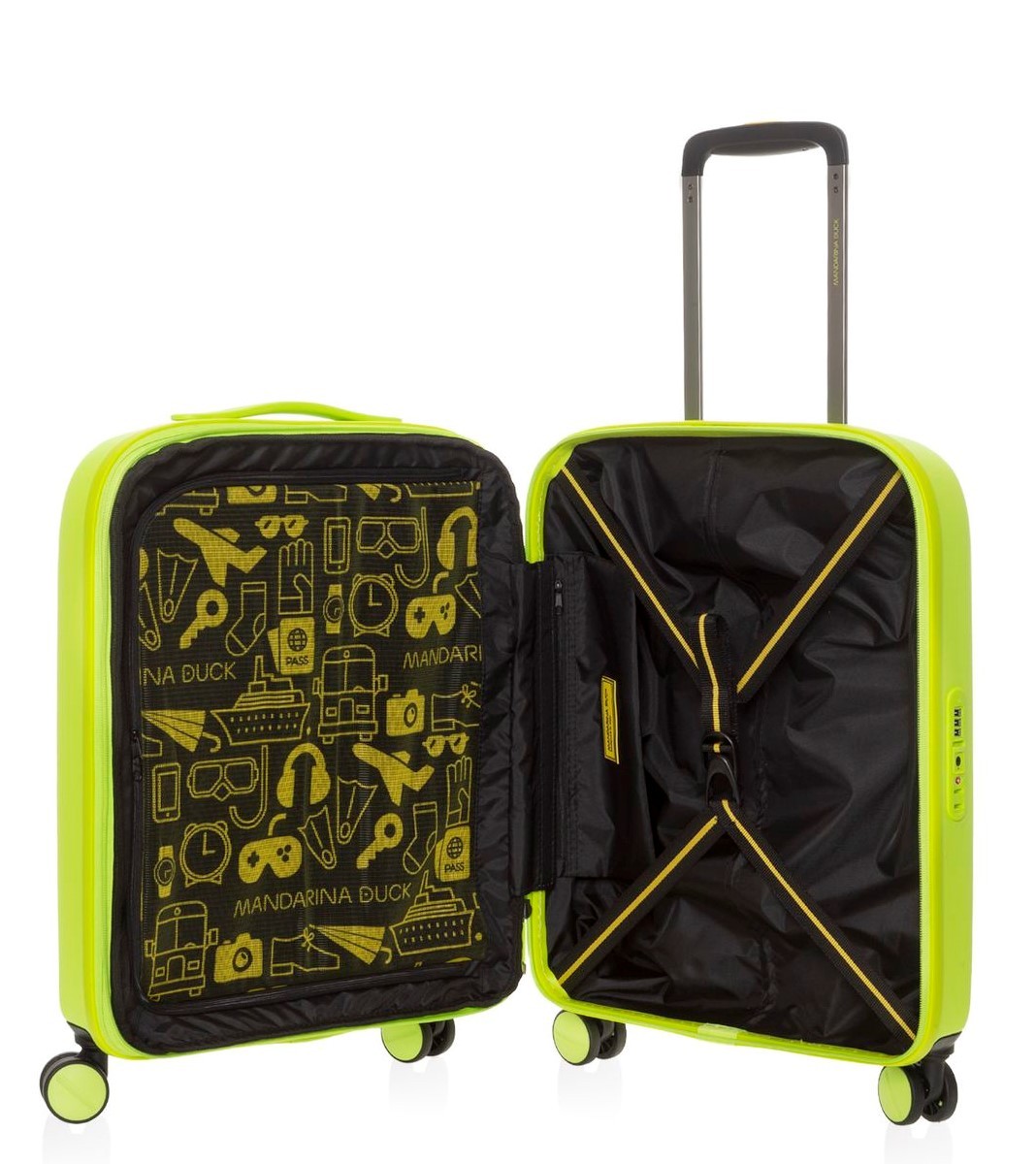 LOGODUCK Pequeña 55/40cm Extensible de Mandarina Duck - Acid Lime