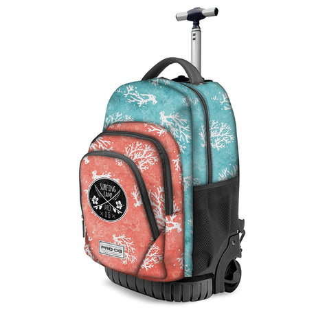 MOCHILA ESCOLAR CON RUEDAS GTS FAN PRODG SURFCAMP