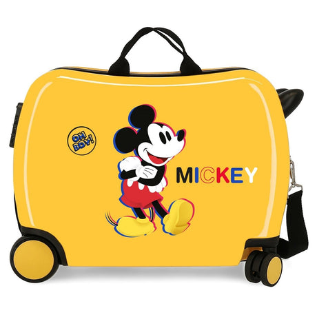 Maleta infantil Mickey 3D 2 RUEDAS MULTIDIRECCIONALES