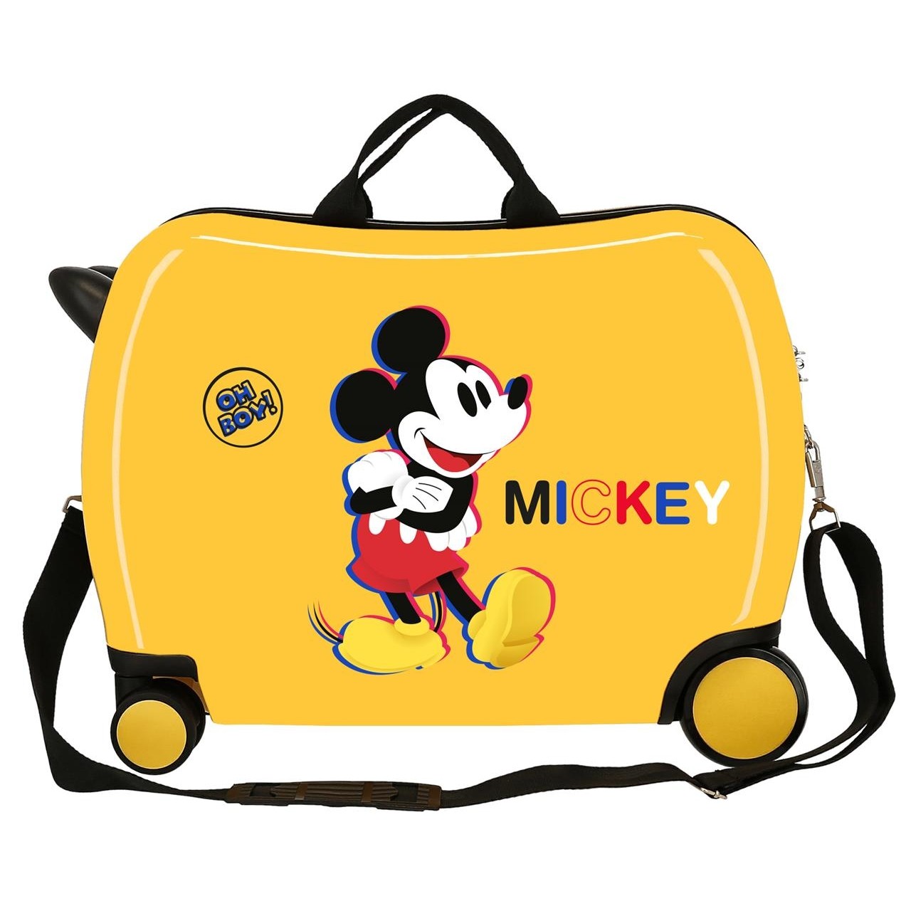 Maleta infantil Mickey 3D 2 RUEDAS MULTIDIRECCIONALES