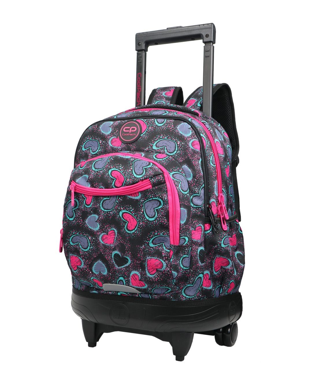 COOLPACK MOCHILA CON RUEDAS BUZZER PINK DEEP LOVE