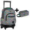 COOLPACK SET DE MOCHILA CON RUEDAS Y ESTUCHE CATCH ME