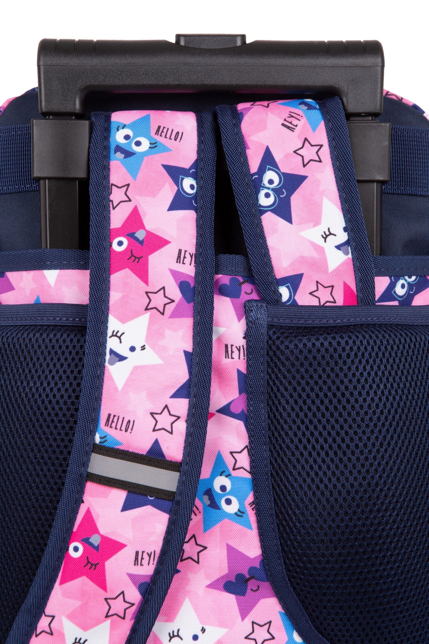 COOLPACK SET DE MOCHILA CON RUEDAS Y ESTUCHE FUNNY STARS