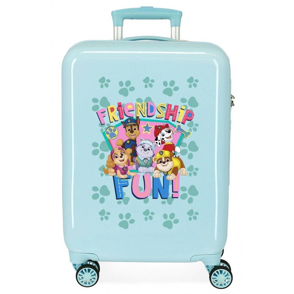 Maleta de cabina Friendship fun rígida 55 cm turquesa