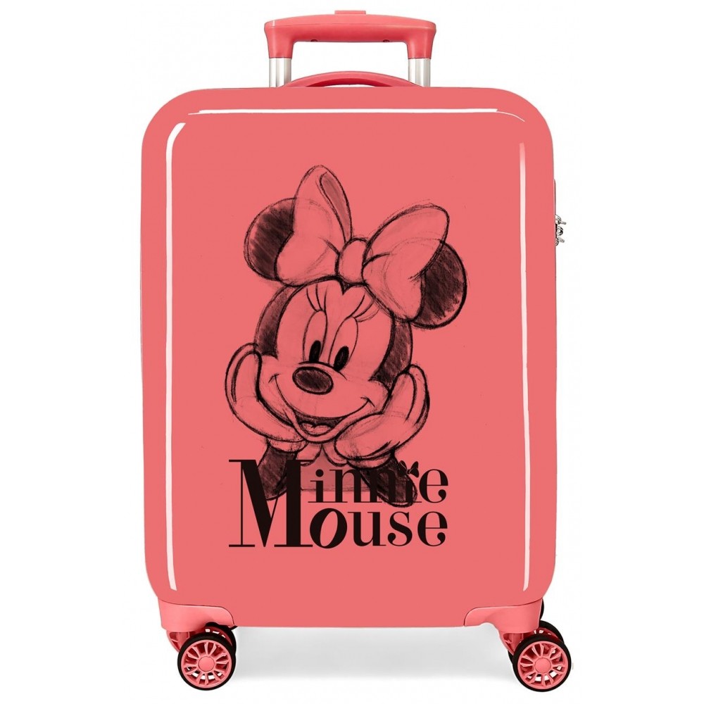 Maleta de cabina rígida Minnie in Love 55cm