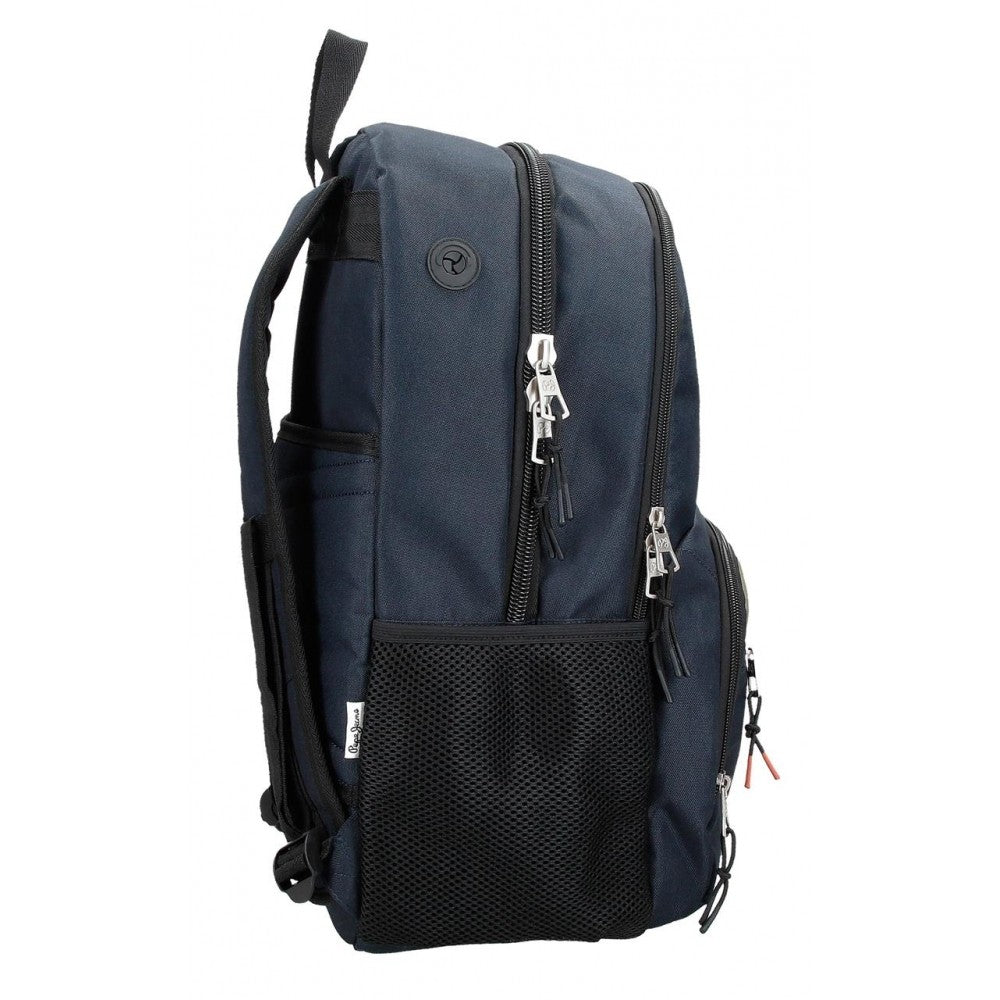 Mochila Pepe Jeans Cromwell dos compartimentos 45 cm