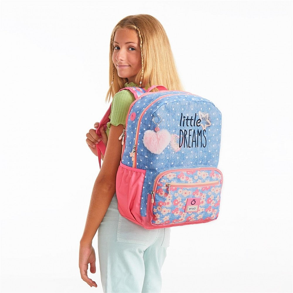 Mochila porta ordenador Enso Little Dreams  dos compartimentos