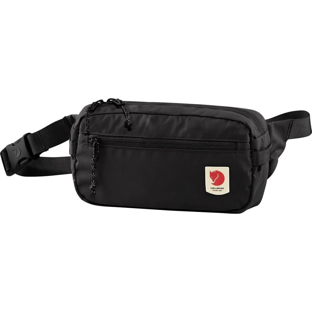 FJALLRAVEN BANDOLERA HIGH COAST HIP PACK Black