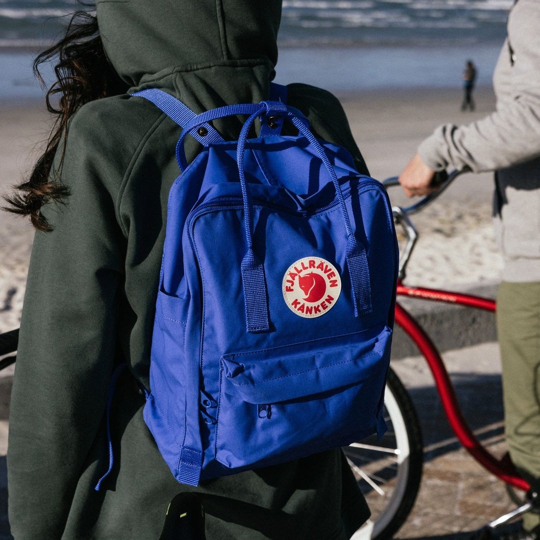 KÄNKEN MOCHILA CLASICA DE FJALLRAVEN Cobalt Blue