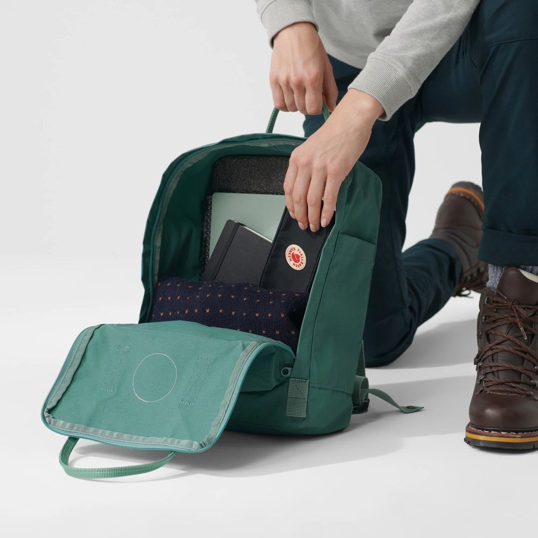 KÄNKEN MOCHILA CLASICA DE FJALLRAVEN Cobalt Blue