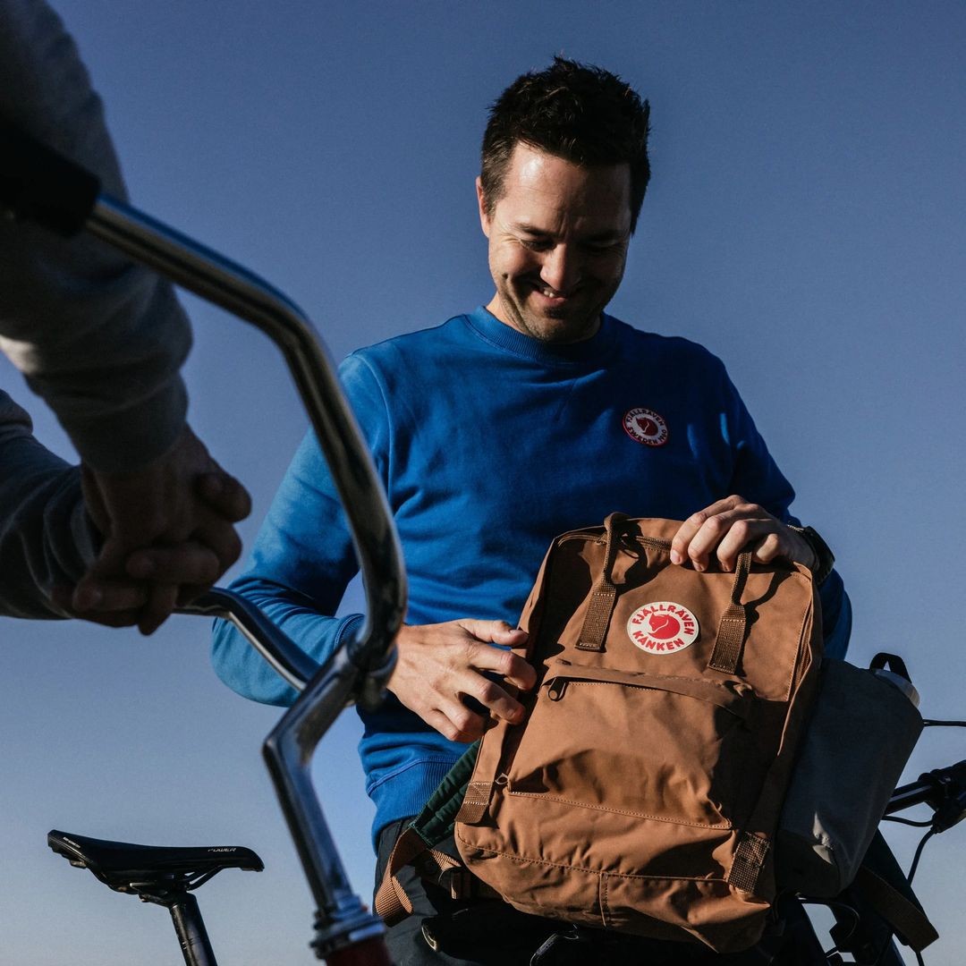 KÄNKEN MOCHILA CLASICA DE FJALLRAVEN Cobalt Blue