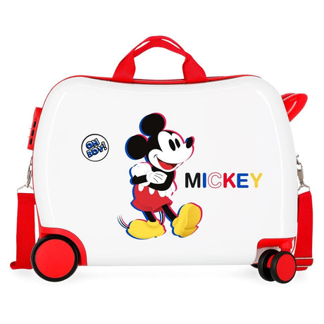 Maleta infantil Mickey 3D 2 RUEDAS MULTIDIRECCIONALES