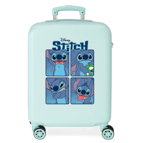 Maleta de cabina rígida  Disney STITCH MOODS 55 cm