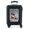 MALETA DE CABINA RÍGIDA MICKEY Y MINNIE LONDRES 55 CM