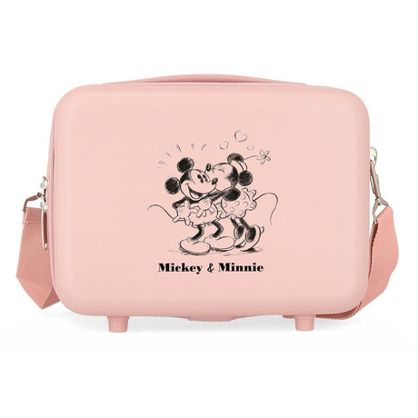 Neceser ABS DISNEY MICKEY & MINNIE KISSES ADAPTABLE NUDE