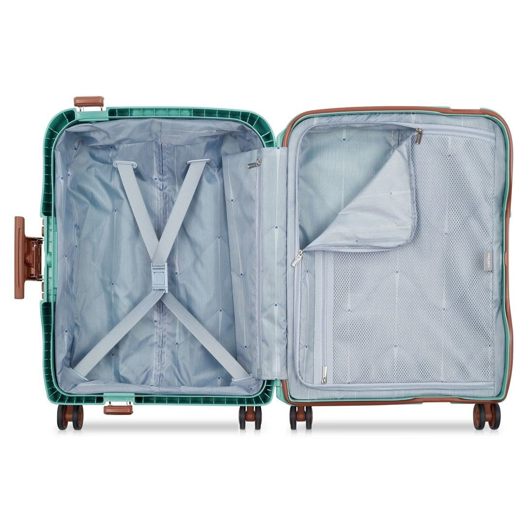 Trolley de Cabina DELSEY MONCEY SLIM RECYCLED MATERIAL con TSA 55cm