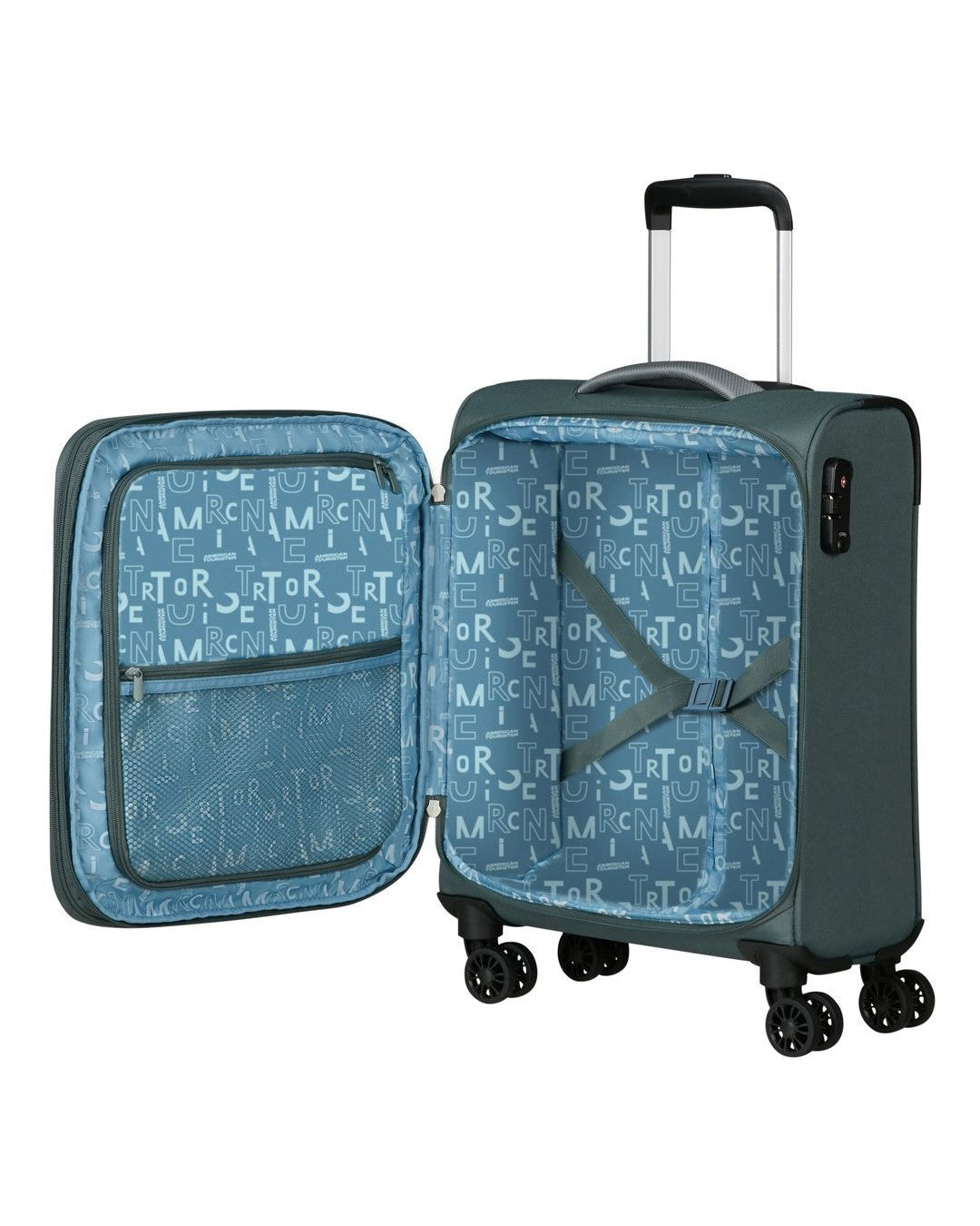 AMERICAN TOURISTER MALETA BLANDA EXTENSIBLE PULSONIC DE CABINA 55CM