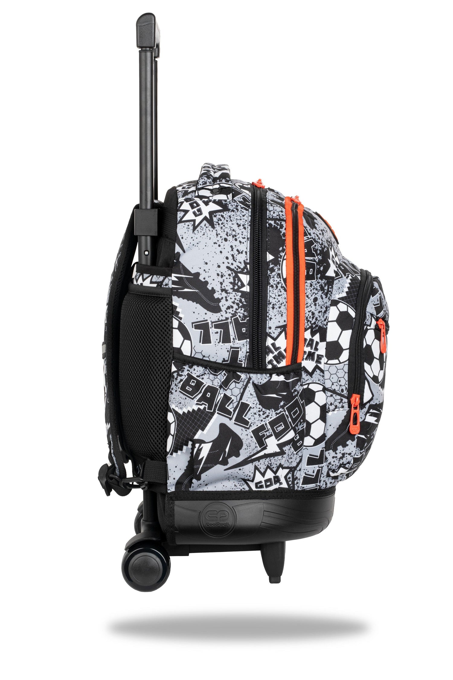 COOLPACK MOCHILA CON RUEDAS BUZZER GREY BALL