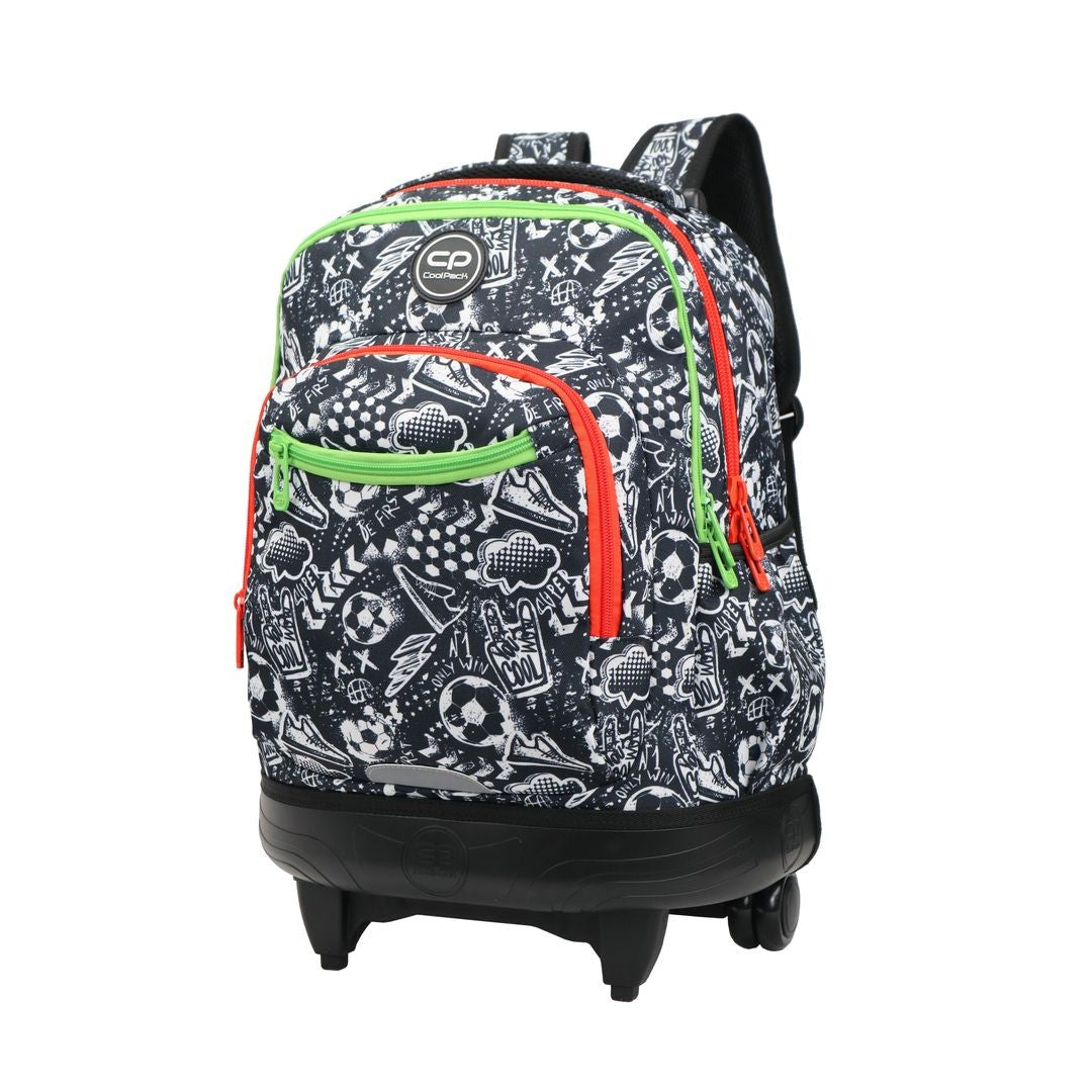 COOLPACK MOCHILA CON RUEDAS BUZZER STREET BALL