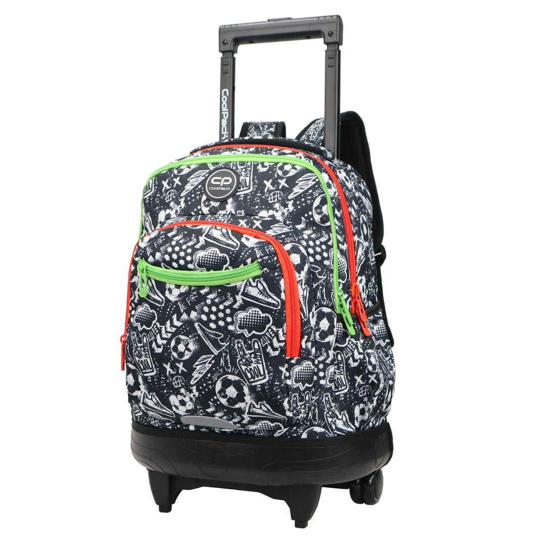 COOLPACK MOCHILA CON RUEDAS BUZZER STREET BALL