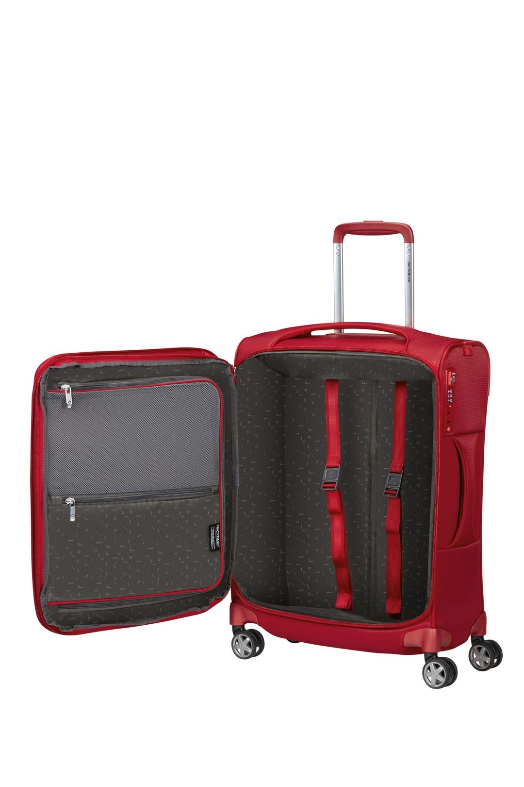 SAMSONITE Set Maleta D´LITE Extensible 55cm + Mochila 15.6" ZALIA 3.0