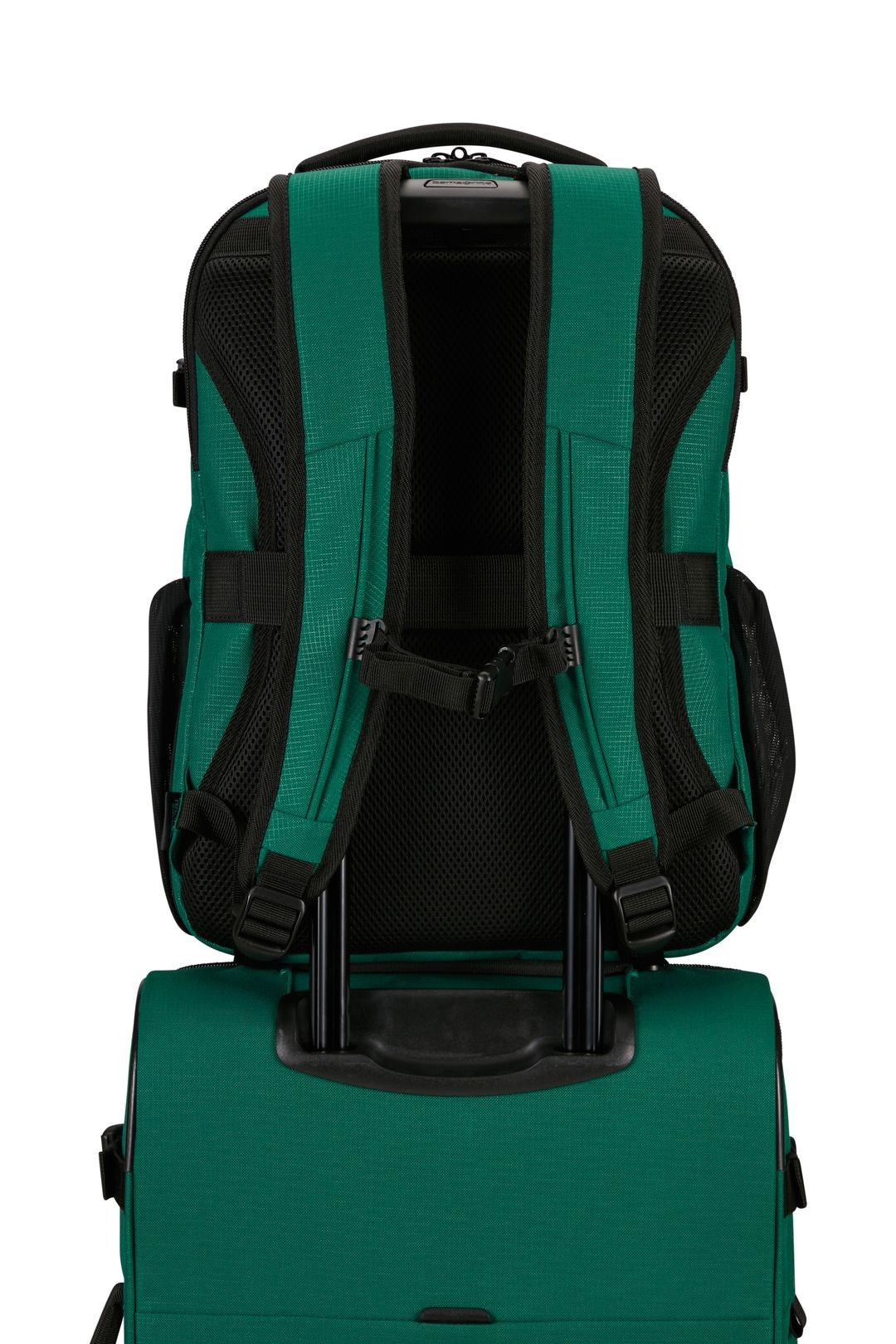 SET ROADER MALETA DE CABINA 55 CM Y MOCHILA PARA PORTÁTIL M - 15.6" – JUNGLE GREEN