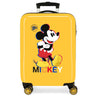 Maleta de cabina rígida MICKEY 3D 55cm Blanco