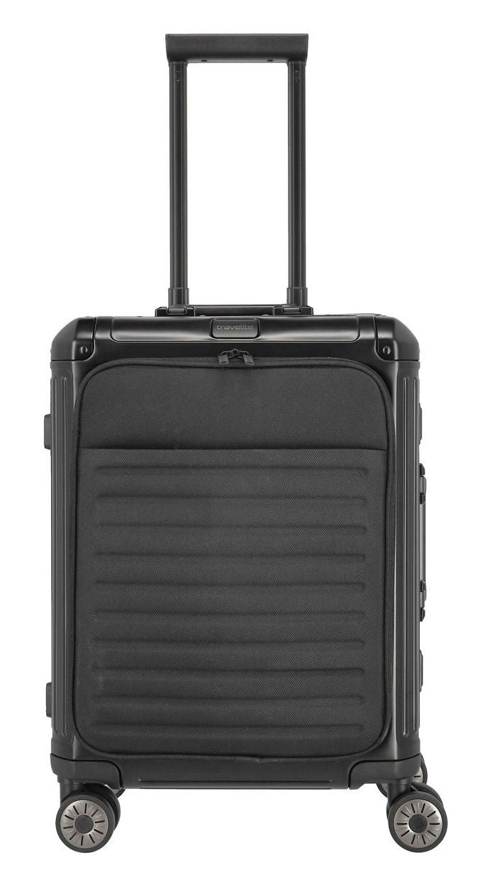 TRAVELITE – Maleta  ALUMINIO Next con Bolsillo para PC 15.6" – CABINA 55CM