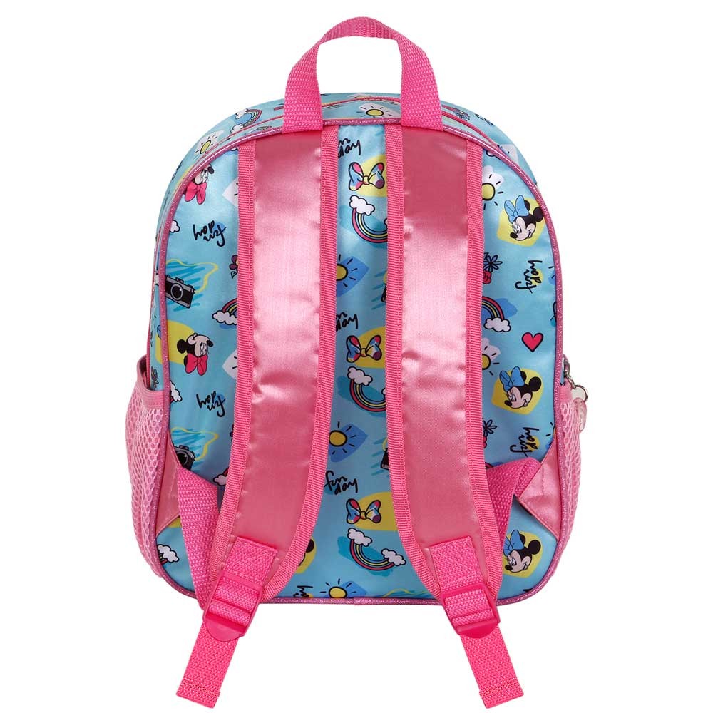 MOCHILA PEQUEÑA PREESCOLAR 3D MINNIE MOUSE WISHFUL