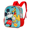 MOCHILA PEQUEÑA PREESCOLAR 3D MICKEY MOUSE BEST