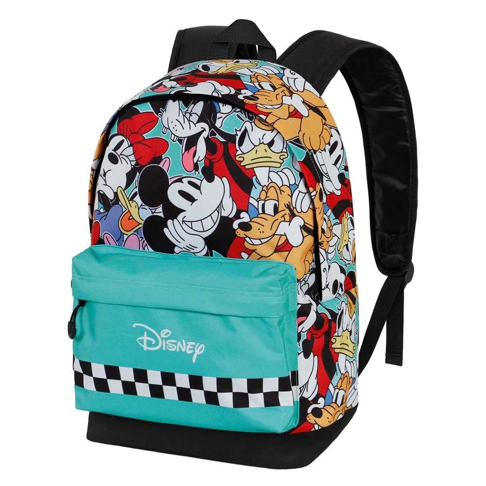 MOCHILA ESCOLAR HS FAN 2.0 MICKEY MOUSE SQUARES