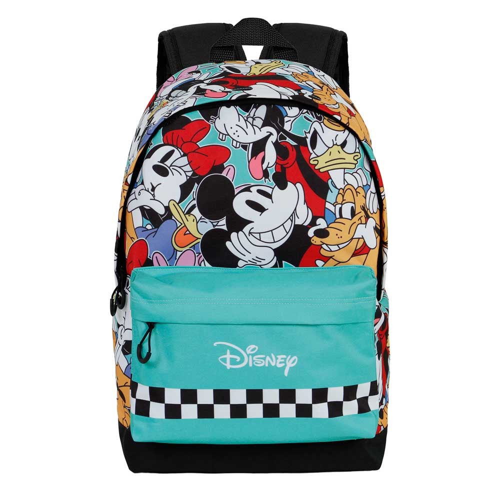 MOCHILA ESCOLAR HS FAN 2.0 MICKEY MOUSE SQUARES