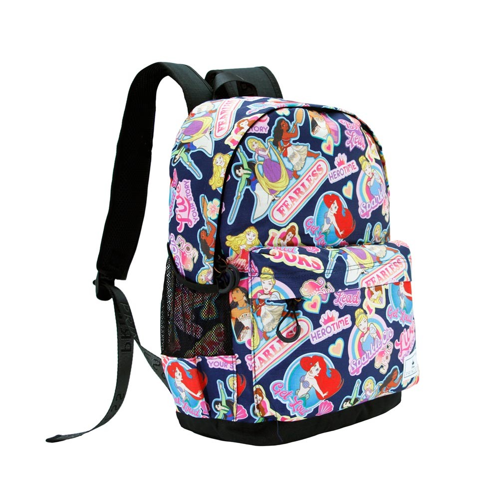 MOCHILA ESCOLAR HS 1.3 PRINCESAS DISNEY FEARLESS