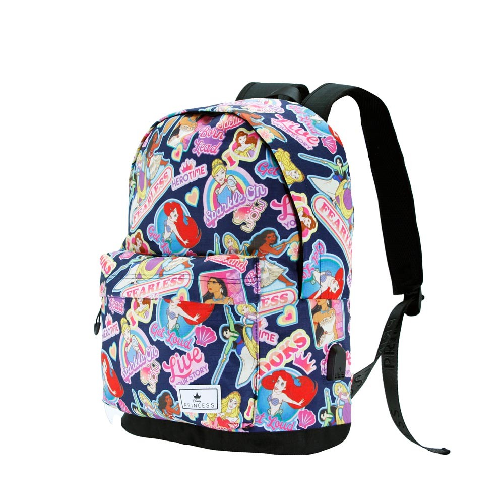 MOCHILA ESCOLAR HS 1.3 PRINCESAS DISNEY FEARLESS