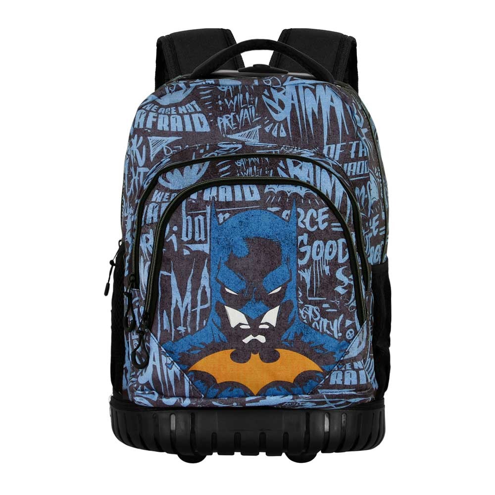 MOCHILA ESCOLAR CON RUEDAS GTS FAN BATMAN WAYNE