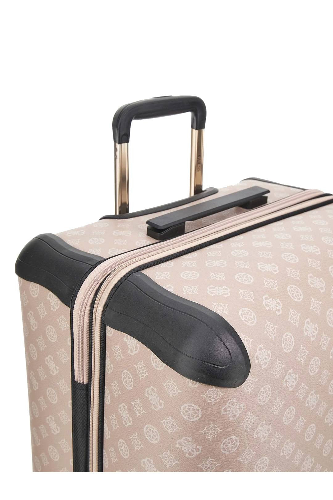 GUESS TROLLEY WILDER CON LOGO 4G Y PEONY 70CM Marrón 1