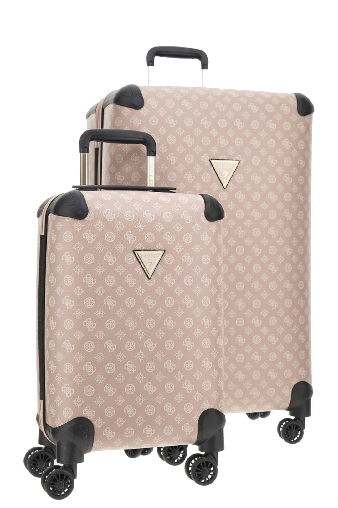 GUESS TROLLEY WILDER CON LOGO 4G Y PEONY 70CM Marrón 1