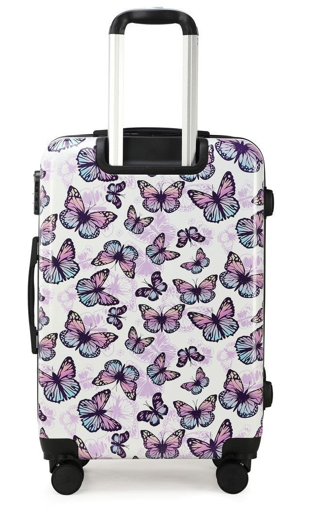 GREENWICH JUEGO DE MALETA MEDIANA + NECESER SMALL BUTTERFLY