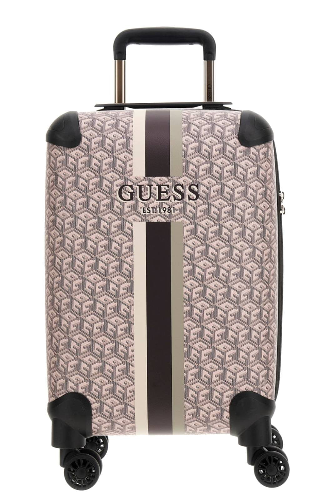 GUESS MALETA WILDER 46CM Negro-Beige